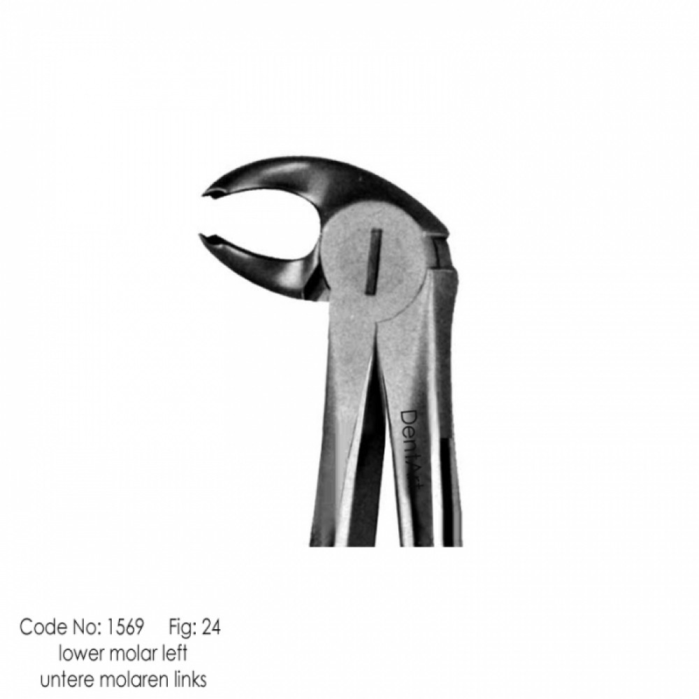 Extraction Forceps. Fig No.24 - UK Type